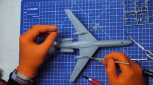 Сборка ТУ-134. Советский пассажирский авиалайнер.