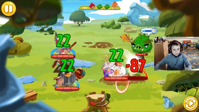 Jim, Jacke i... Zagrajmy w angry birds epic odc. 8 смотреть онлайн