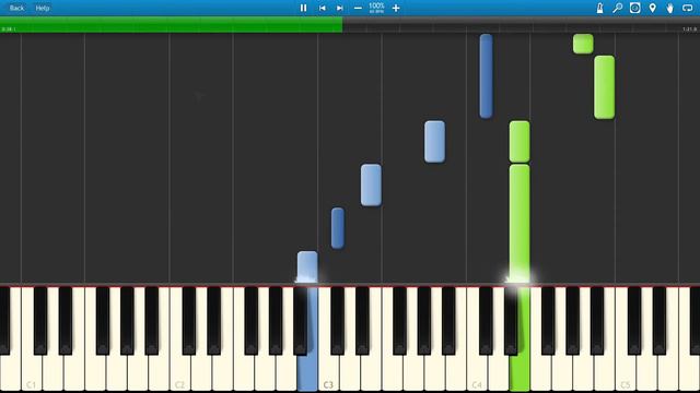 The Promise | Secret Garden | Piano Tutorial | Piano Roll смотреть онлайн