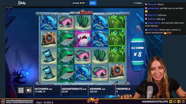 HEFTIGE WILDLINE RIESEN GEWINN!🔥😱 | Casino Stream Highlights смотреть онлайн