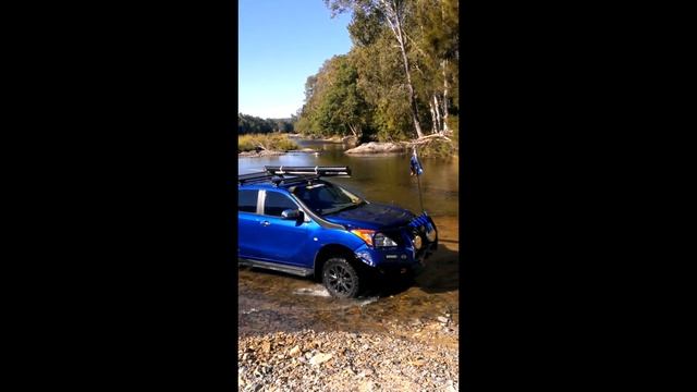 Mazda BT 50 2011 2018 Double Cab UTE Pickup Truck Australia Offroad Outdoor Slope Hill River Mud Dr смотреть онлайн