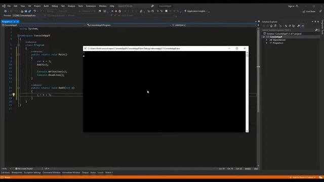 Ref & Out Keywords in C# смотреть онлайн