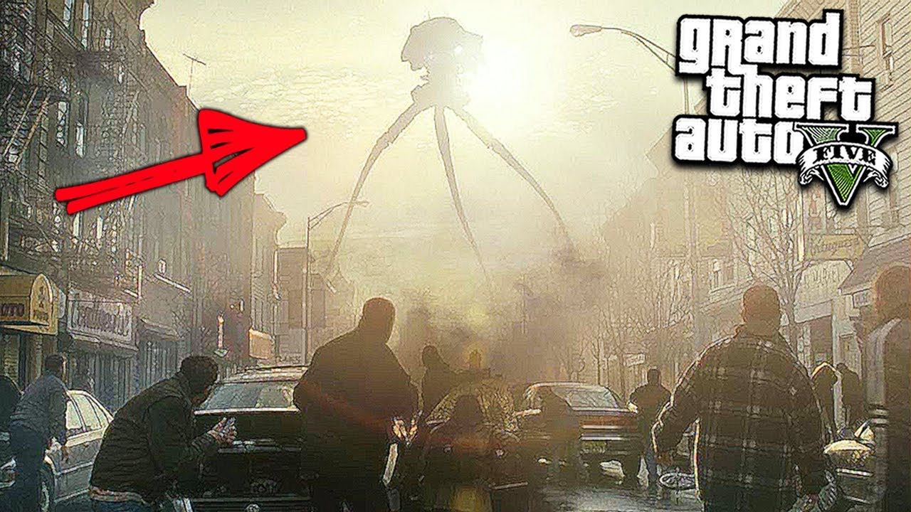 ПЕРВОЕ ВТОРЖЕНИЕ НЛО! ПРИШЕЛЬЦЫ НАПАЛИ НА ГОРОД ЛОС САНТОС В ГТА 5 МОДЫ! ОБЗОР МОДА GTA 5 ВИДЕО ИГРА