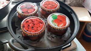 #Едадиабетикатип2   Варенье из КЛУБНИКИ без сахара (в собственном соку).