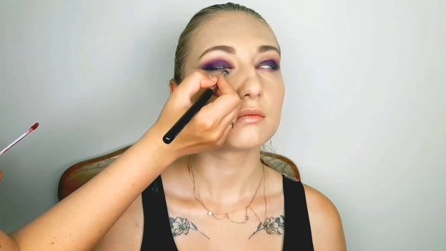 КАК НАУЧИТСЯ ДЕЛАТЬ ЯРКИЙ МАКИЯЖ/ВИДЕО УРОК/ ОТ АЛИНЫ МЭТУРА/#makeup#как сделать яркий макияж# смотреть онлайн