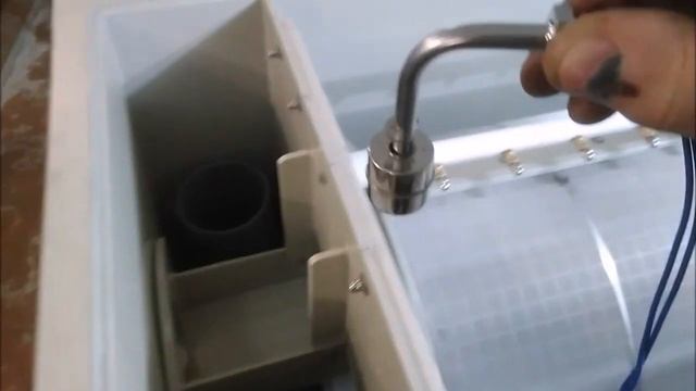 Готовый барабанный фильтр на 100 кубов в час для аквафермера Антона. смотреть онлайн
