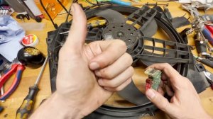 BMW Ремонт блока управления вентилятора e46 не выключается вентилятор radiator fan control module