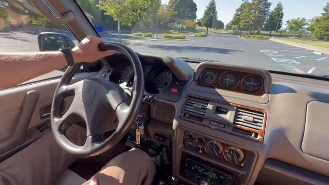 1998 Montero - startup and drive. смотреть онлайн