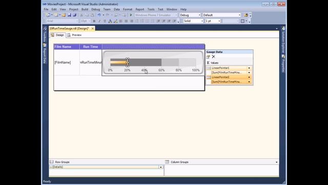Reporting Services (SSRS) Part 10 - Gauges смотреть онлайн
