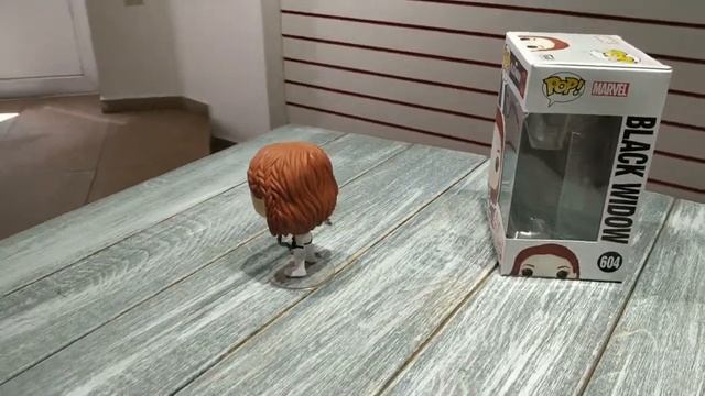 Обзор Фигурки Funko POP Черная Вдова в белом костюме (Black Widow 604) смотреть онлайн