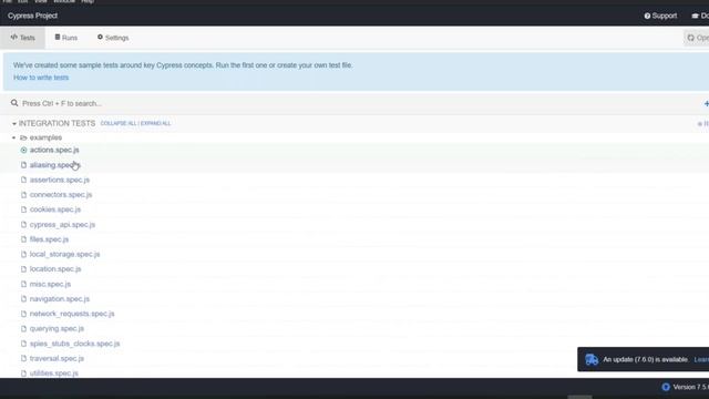 Cypress - Test Runner Component in Cypress | How to Work with Test Runner | Run sample test cases смотреть онлайн