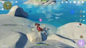 Genshin impact   Крабы, лягушки, рыба, торговцы и рецепт Солянка Архонтов