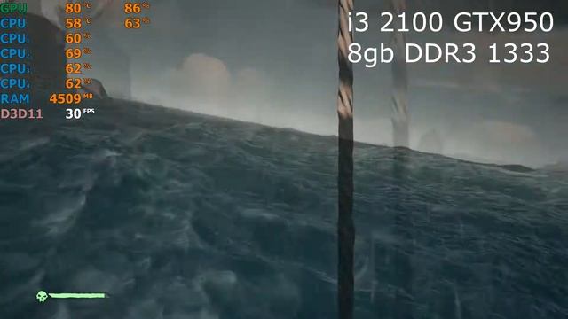 SEA OF THIEVES beta I3 2100 GTX950 PC LOW COST смотреть онлайн