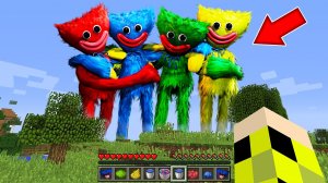 Я призвал МИНИ ХАГГИ ВАГГИ в своем мире в майнкрафт ! Как призвать MINI HUGGIES MINECRAFT SCP