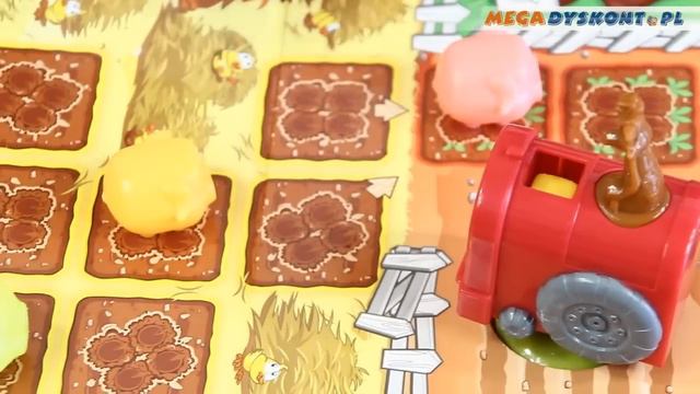 Go Piggy Go Board Game / Gra Uciekające Świnki - Mattel - www.MegaDyskont.pl смотреть онлайн