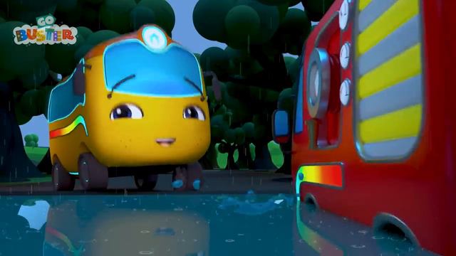 The Turbo Charged Bus | Go Learn With Buster | Videos for Kids смотреть онлайн