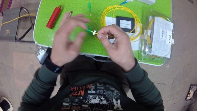 Сборка оптического кросса с PLC модулями. ч.1 смотреть онлайн