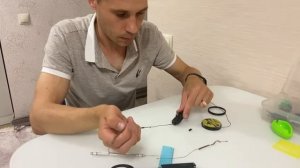 Флэт методный монтаж на два крючка.