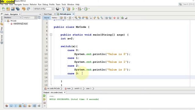 Java Switch Statement Example using NetBeans IDE | Java Begginers Tutorials Part 6 смотреть онлайн