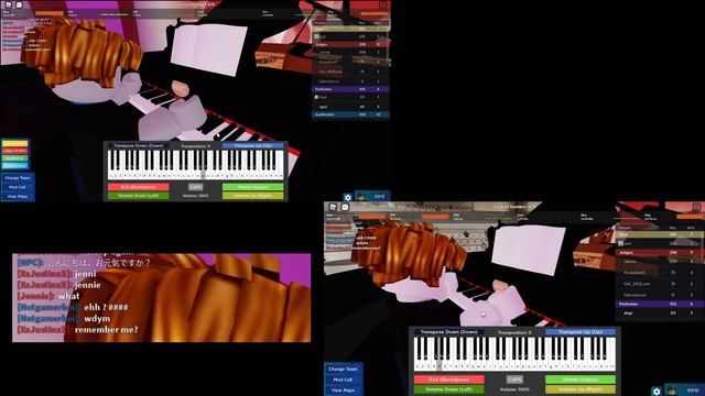 World's Smallest Violin - AJR | Piano Duet on Roblox Got Talent (Piano Cover) смотреть онлайн