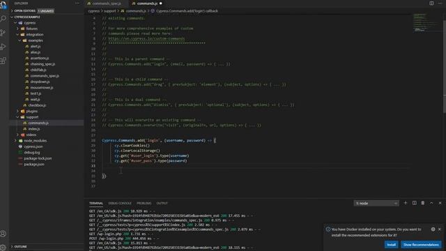 Custom Command: How to create custom Commands in Cypress? смотреть онлайн