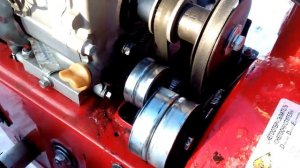 Снегоуборщик DDE из говна и палок....