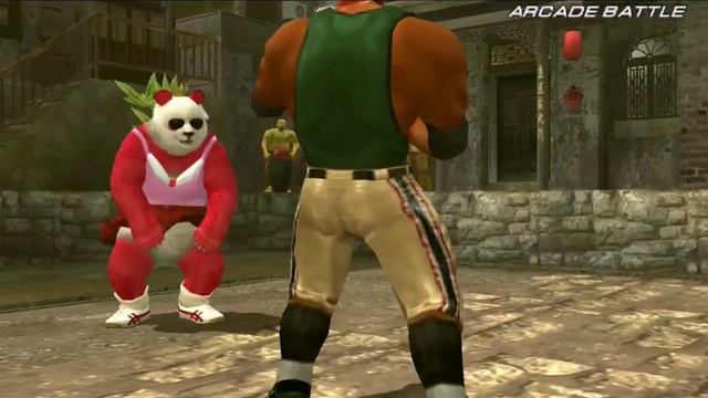 arcade videos Tekken 6 Panda Arcade Mode Master Battles HD 1080p смотреть онлайн