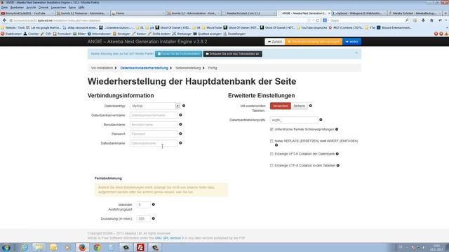 Joomla 3.2 S-Tutorial #4 Joomla - Sicherung zurückspielen mit Akeeba Kickstart смотреть онлайн