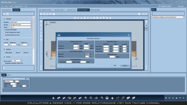 Calculators & Design View | STRUCALC смотреть онлайн