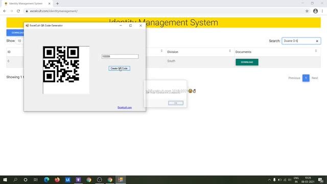 Visitor ID QR Creation Process using Robocorp смотреть онлайн