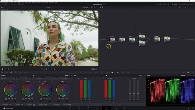 Simple Color Grading Workflow for Beginners | DaVinci Resolve 17 Tutorial смотреть онлайн