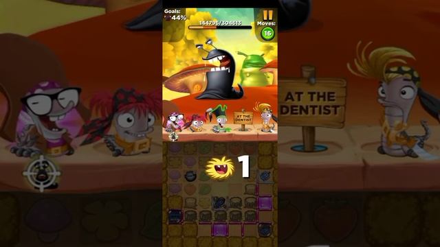 Best fiends game. Bosses only. Fast completion of five bosses in the world of morel outpost. смотреть онлайн