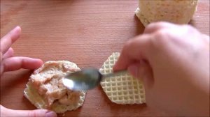 Котлеты в вафельных коржах  / Ленивые беляши / Вафельные бризольки