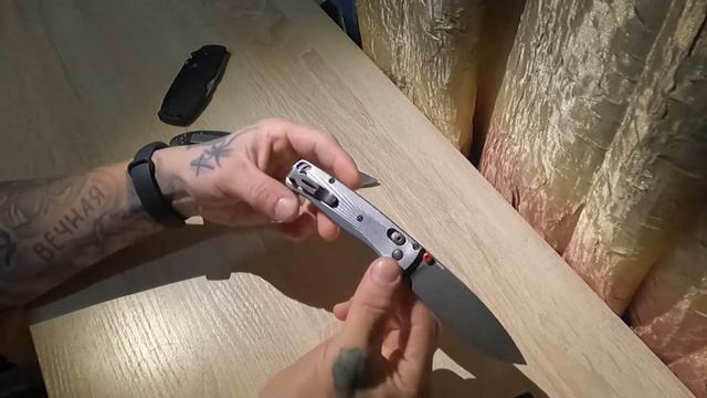 BENCHMADE BUGOUT 535BK-4 M390.РАСПАКОВКА И ОБЗОР НА РУССКОМ ЯЗЫКЕ. смотреть онлайн