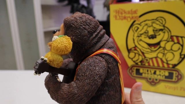 The Rock-afire Explosion BILLY BOB Vinyl Figure Review | Justin Ishmael | ShowBiz Pizza Place