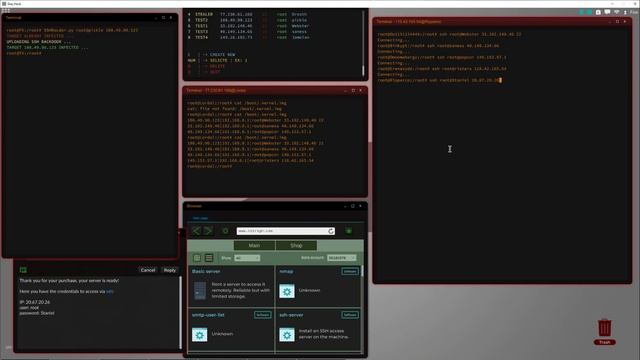 Grey Hack ¦ SSH Backdoor Bounce Mode смотреть онлайн