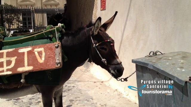 PYRGOS village Santorini island ΠΥΡΓΟΣ ΣΑΝΤΟΡΙΝΗ by www.touristorama.com смотреть онлайн