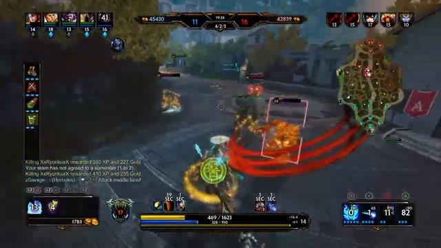 Smite Erlang Shen 1v3 смотреть онлайн