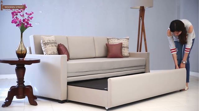Sofa Cum Bed – Shop Fabulous Claridge Fabric Sofa Cum Bed with Special Discounts @ Wooden Street смотреть онлайн