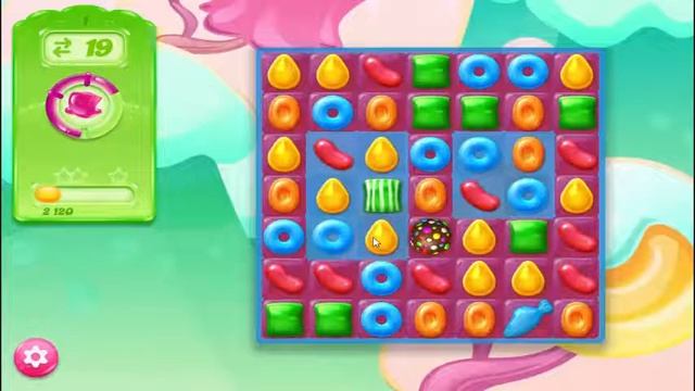Candy Crush Jelly Saga Level 1 Walktrough No Booster смотреть онлайн