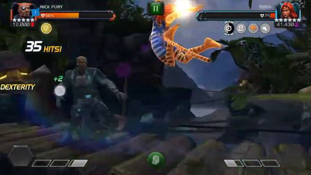 Variant 7 7.2.1 Easy path with Nick Fury - Marvel Contest of Champions смотреть онлайн