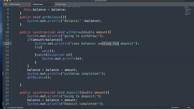 60 Inter Thread Communication In Java | Java Tutorials For Beginners смотреть онлайн