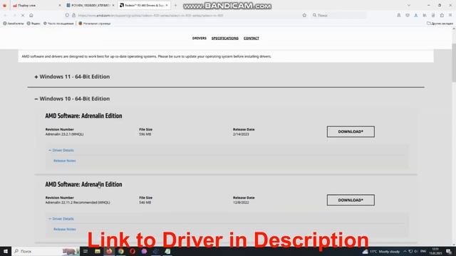 PCI\VEN_­1002&­DEV_­67EF&­REV_­CF Drivers // AMD Radeon RX 460 Driver Download And Install Manual