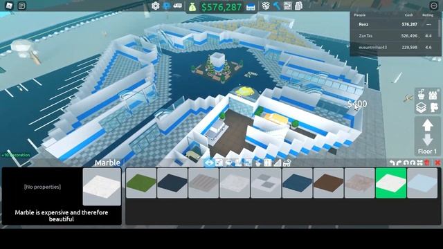 Shopping Mall Speed Build $2.8mil+ | Retail Tycoon 2 (Roblox) смотреть онлайн
