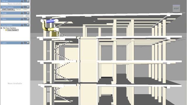 Сведение инженерных сетей в 3D смотреть онлайн