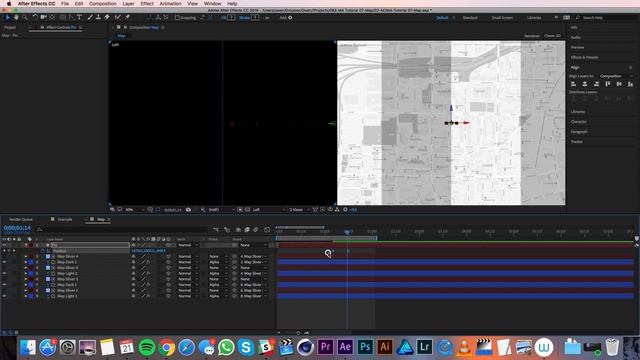 How To Create An Unfolding Map Animation - After Effects Motion Graphics Tutorial смотреть онлайн