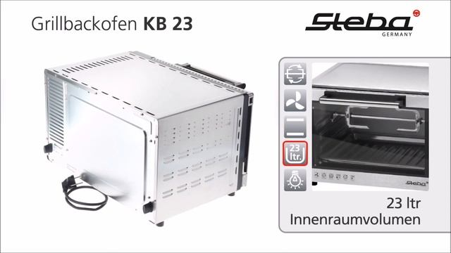 Steba Grill and bake oven KB 23 ECO смотреть онлайн