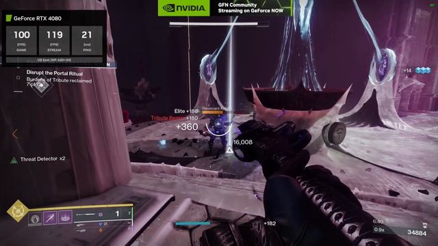 GeForce NOW | Destiny 2: Lightfall | Chrome Browser Play | RTX Video Super Resolution Enabled смотреть онлайн