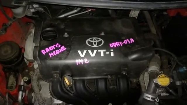 Контрактный двигатель Япония TOYOTA RACTIS / Тойота Рактис  / NCP 105 1NZ-FE C811908 А/Т 4WD