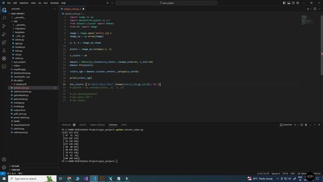 Rgb color value to Hexa decimal string using Python смотреть онлайн